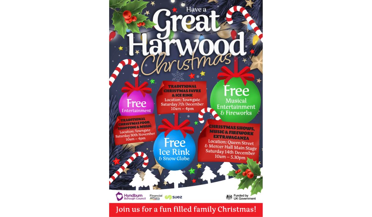 Have a Great Harwood Christmas: Christmas Shows, Music & Firework Extravaganza