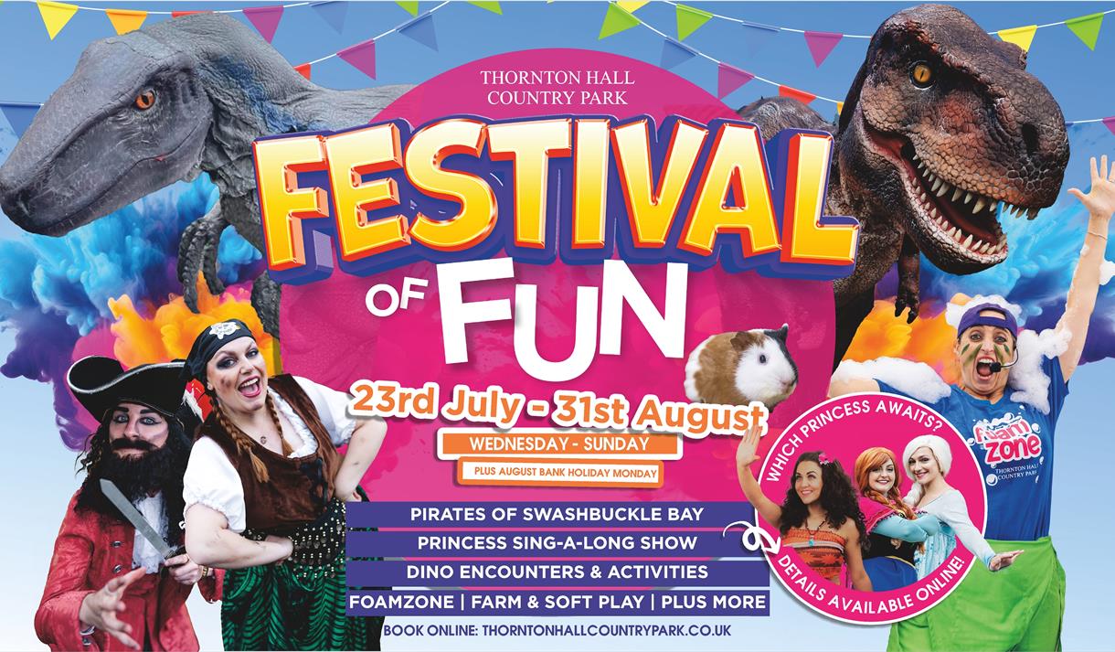 Festival of Fun: Summer Holidays at Thornton Hall