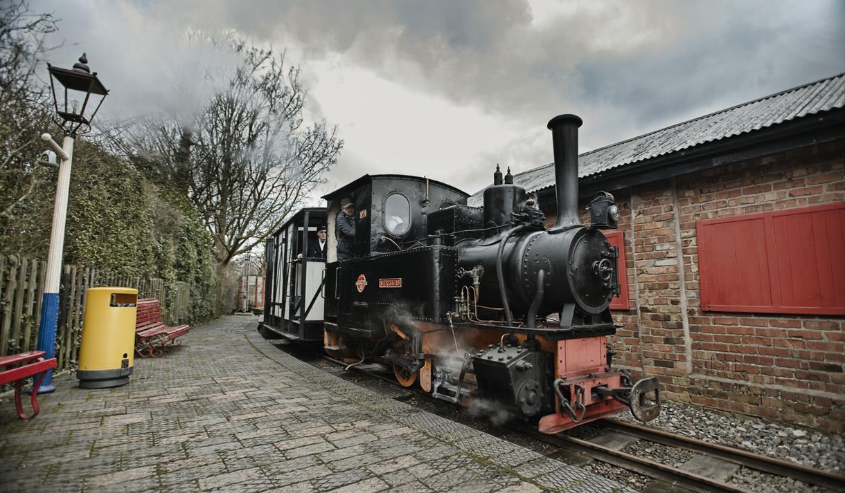 Strawberries and Steam at West Lancashire Light Railway