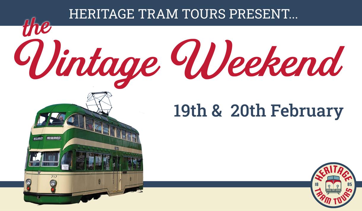 Heritage Tram Tours Vintage Weekend Blackpool 2022