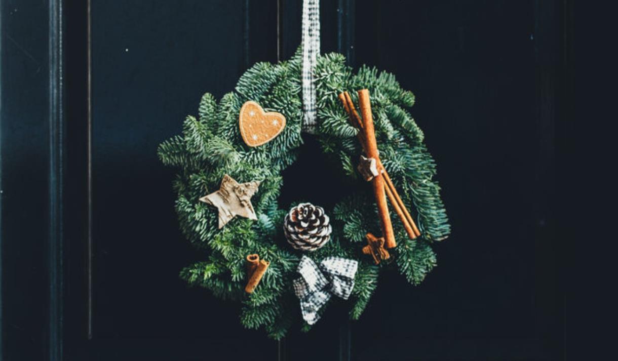 Christmas wreath making workshop