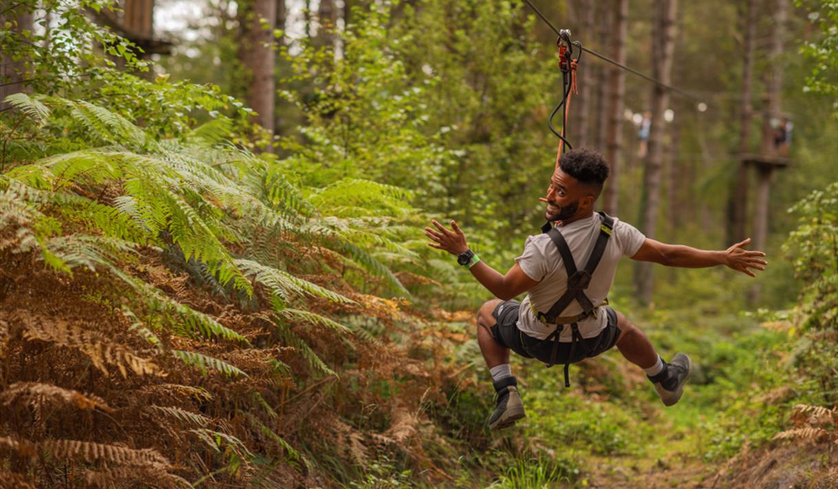 Dadventure at Go Ape  Rivington