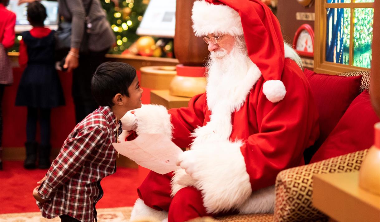 Visit Santa's Free Grotto