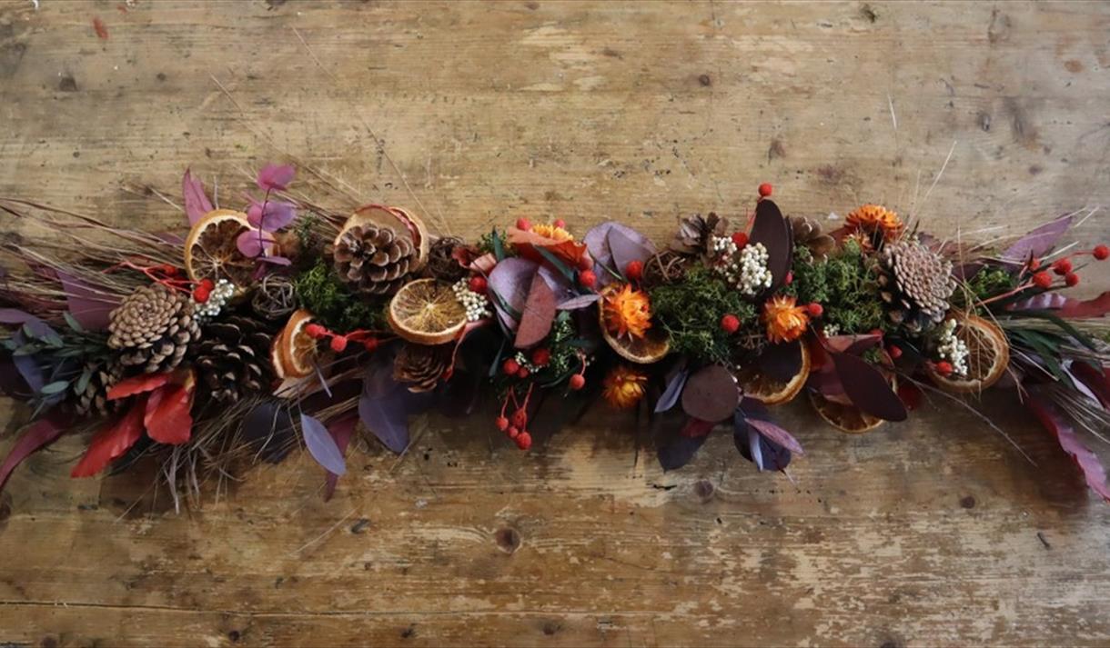 Christmas Garland Making