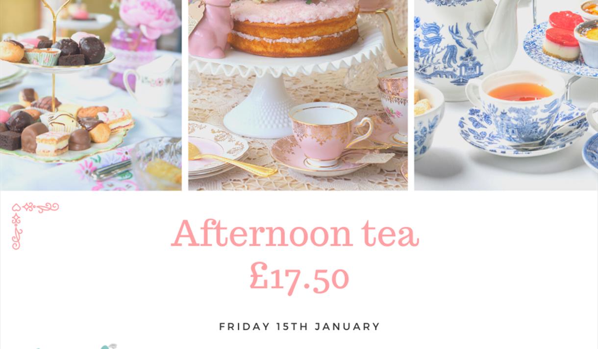 Afternoon tea illustration
