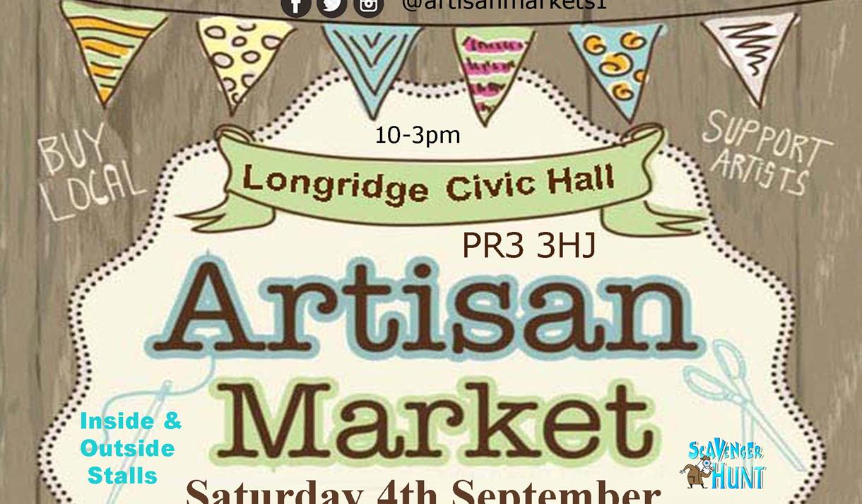 Artisan Market Longridge Civic Hall