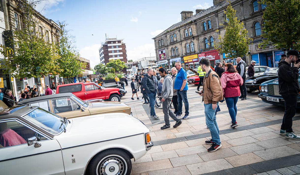 Burnley Vintage & Performance Car show