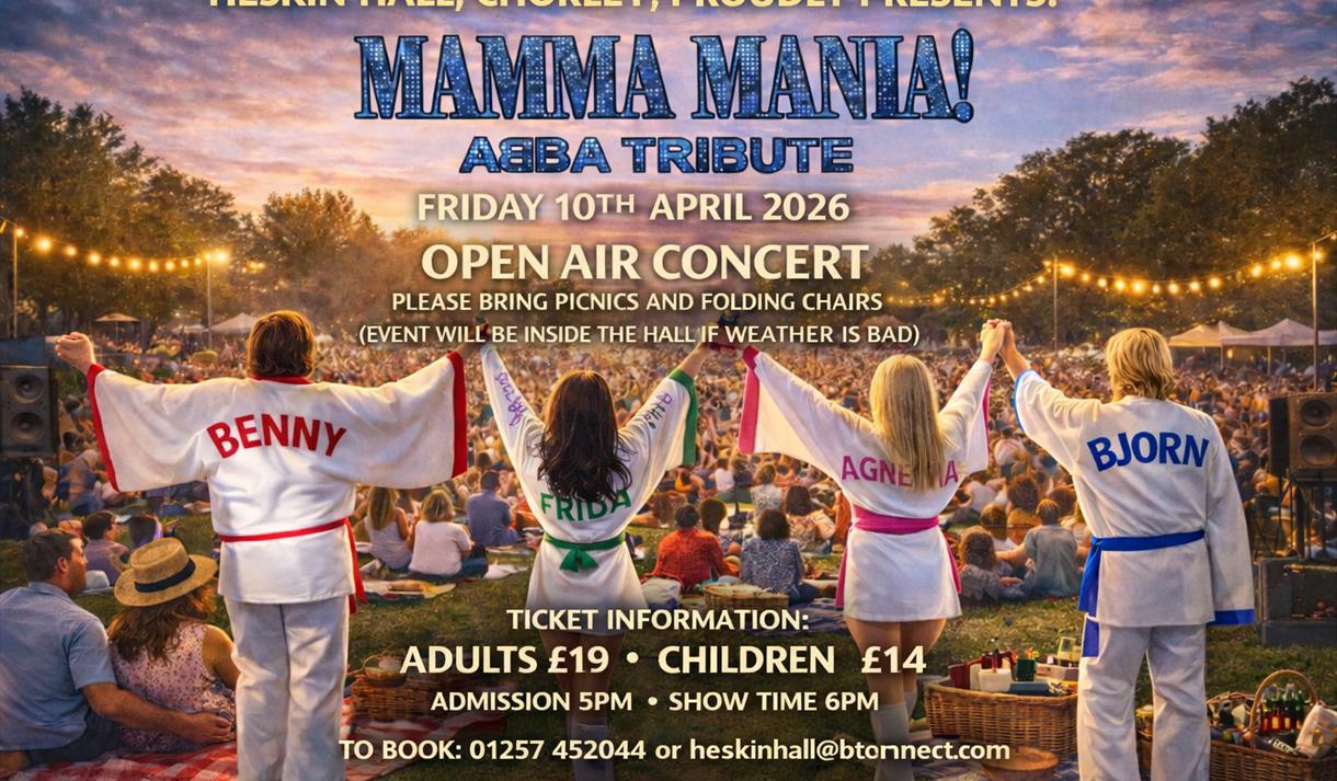 Mamma Mania at Heskin Hall
