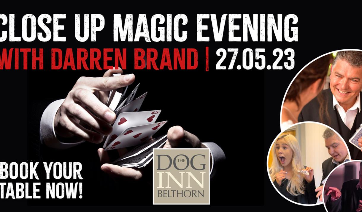 Close Up Magic Evening with Darren Brand
