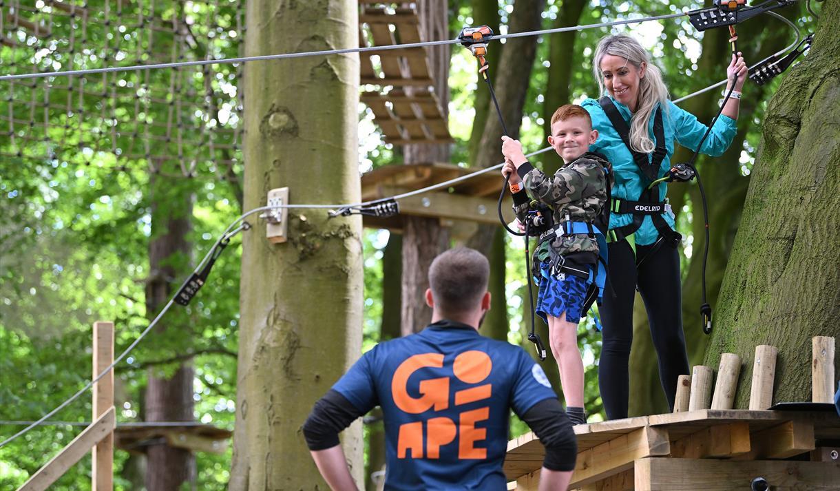 May Half Term at Go Ape Blackburn