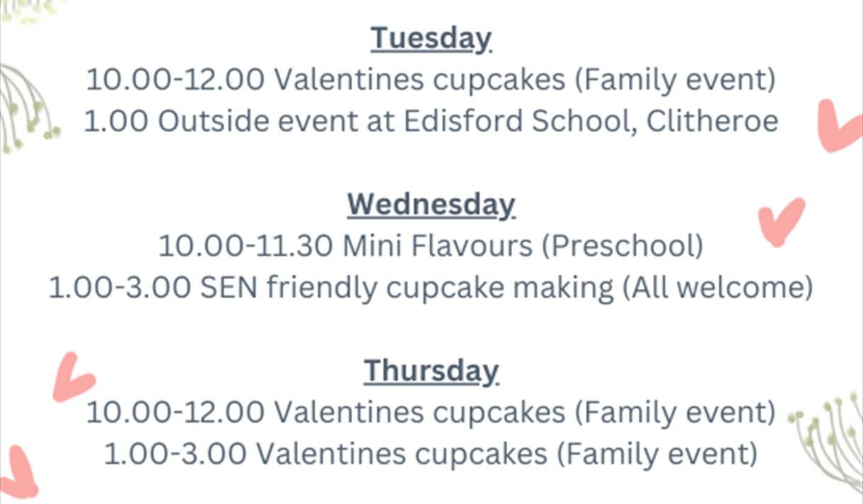 Family cupcake making & decorating