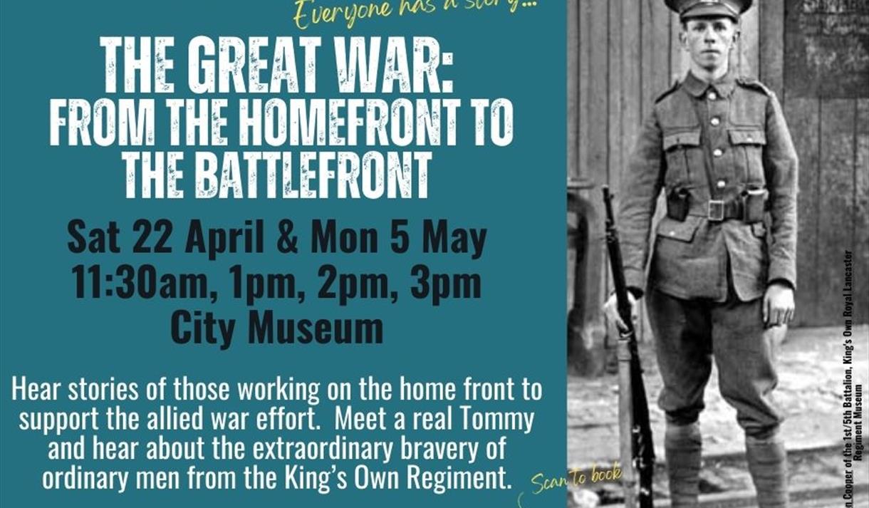 STORY TOUR: The Great War, from Homefront to Battlefront