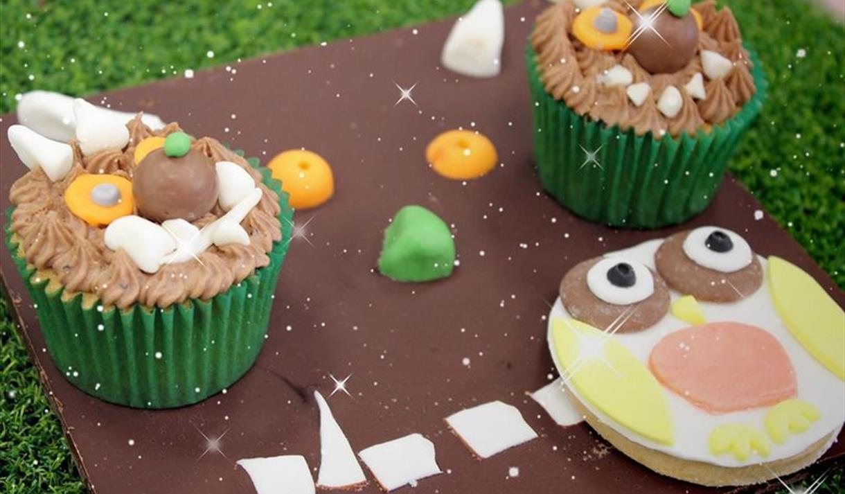 Half term fun - gruffalo baking