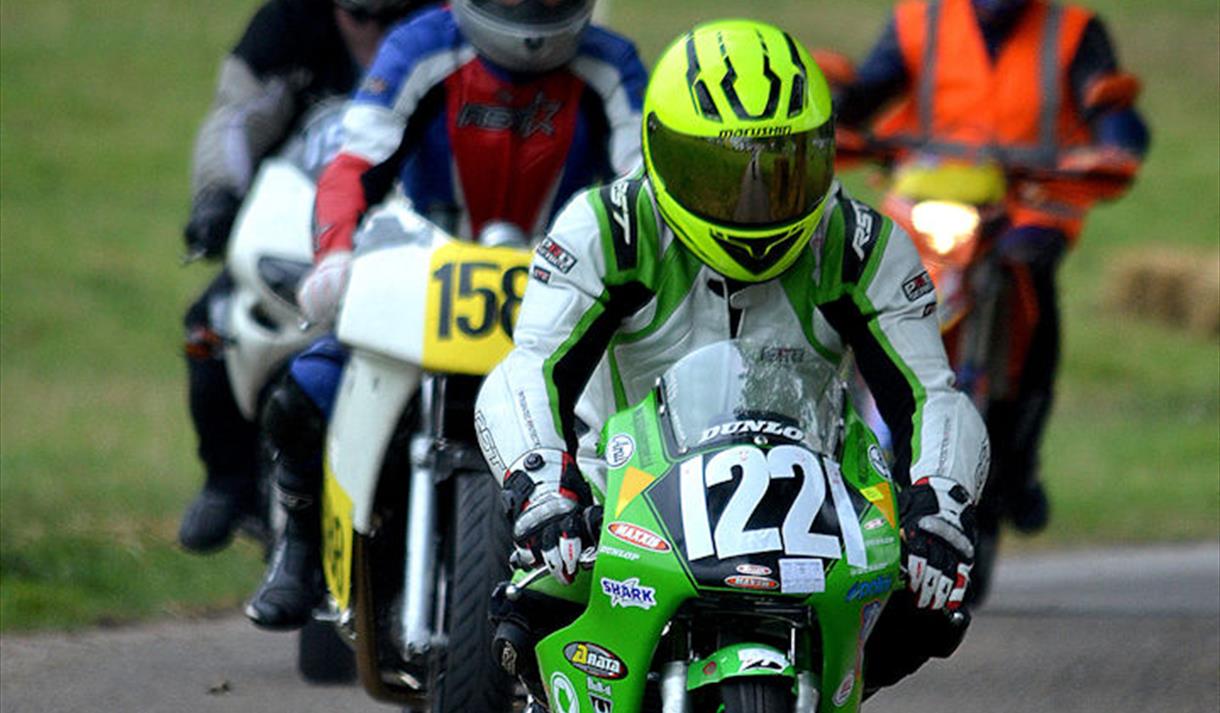 Motorcycle Hill Climb at Leighton Hall