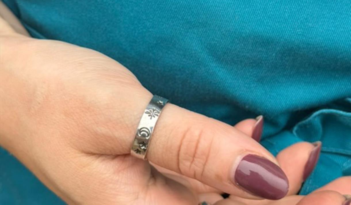 Silver Ring Making Workshop at Holden Clough