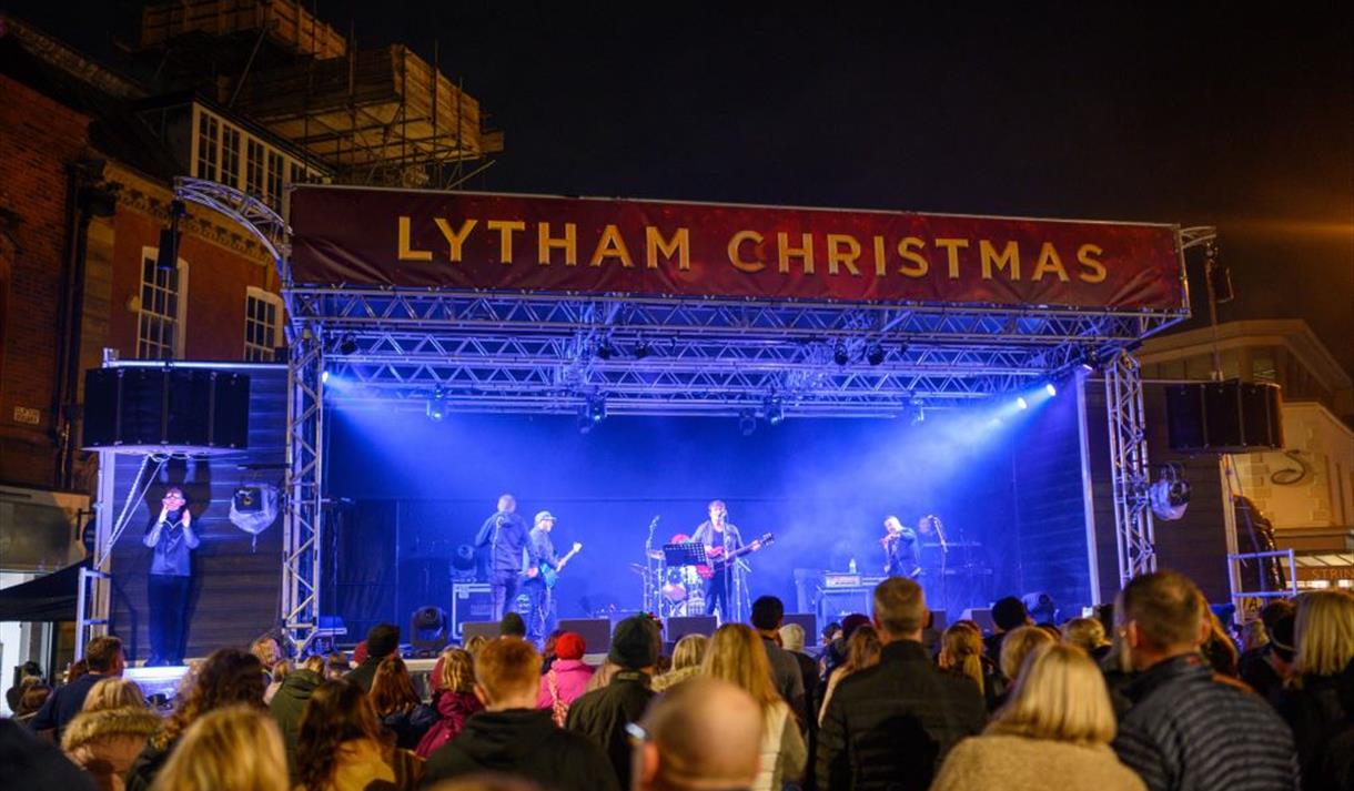 Lytham Christmas Lights Switch On