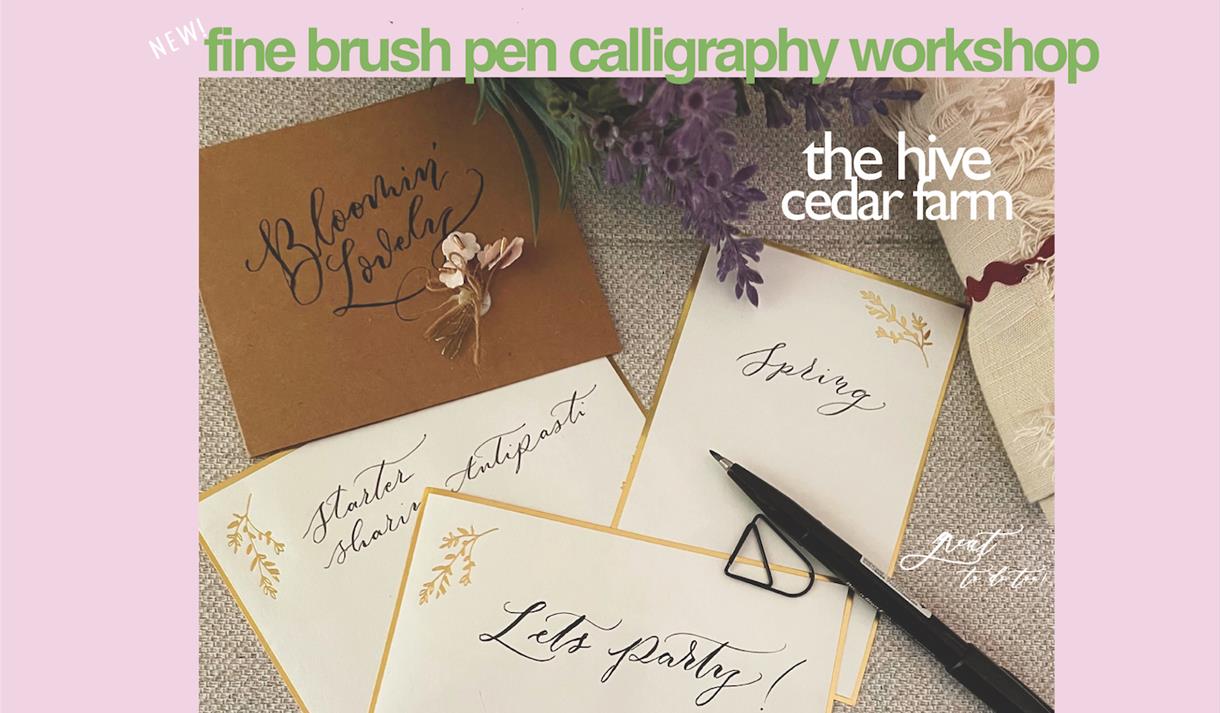 Fine Brush Pen Calligraphy Workshop