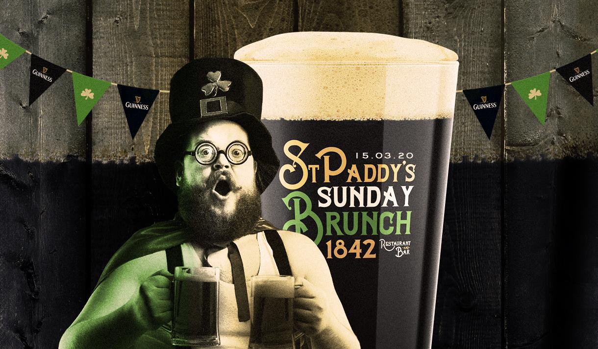 St Paddy's Bottomless Sunday Brunch @ 1842