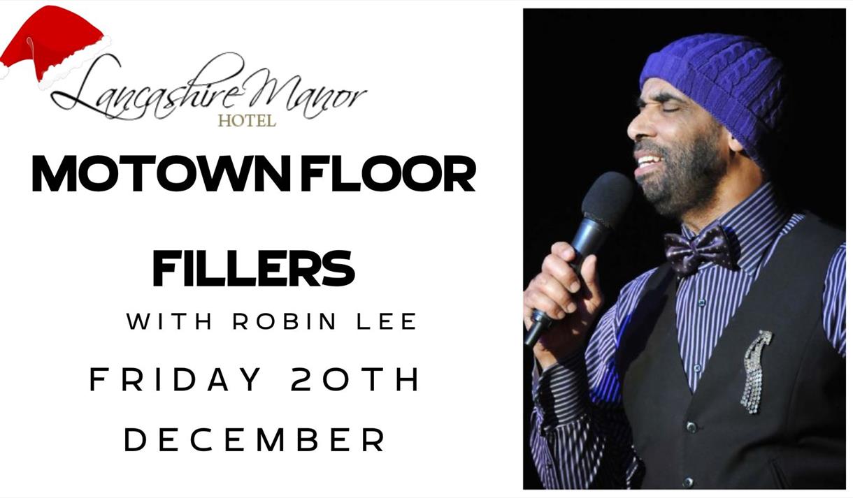 Motown Floor Fillers with Robin Lee Christmas Party Night