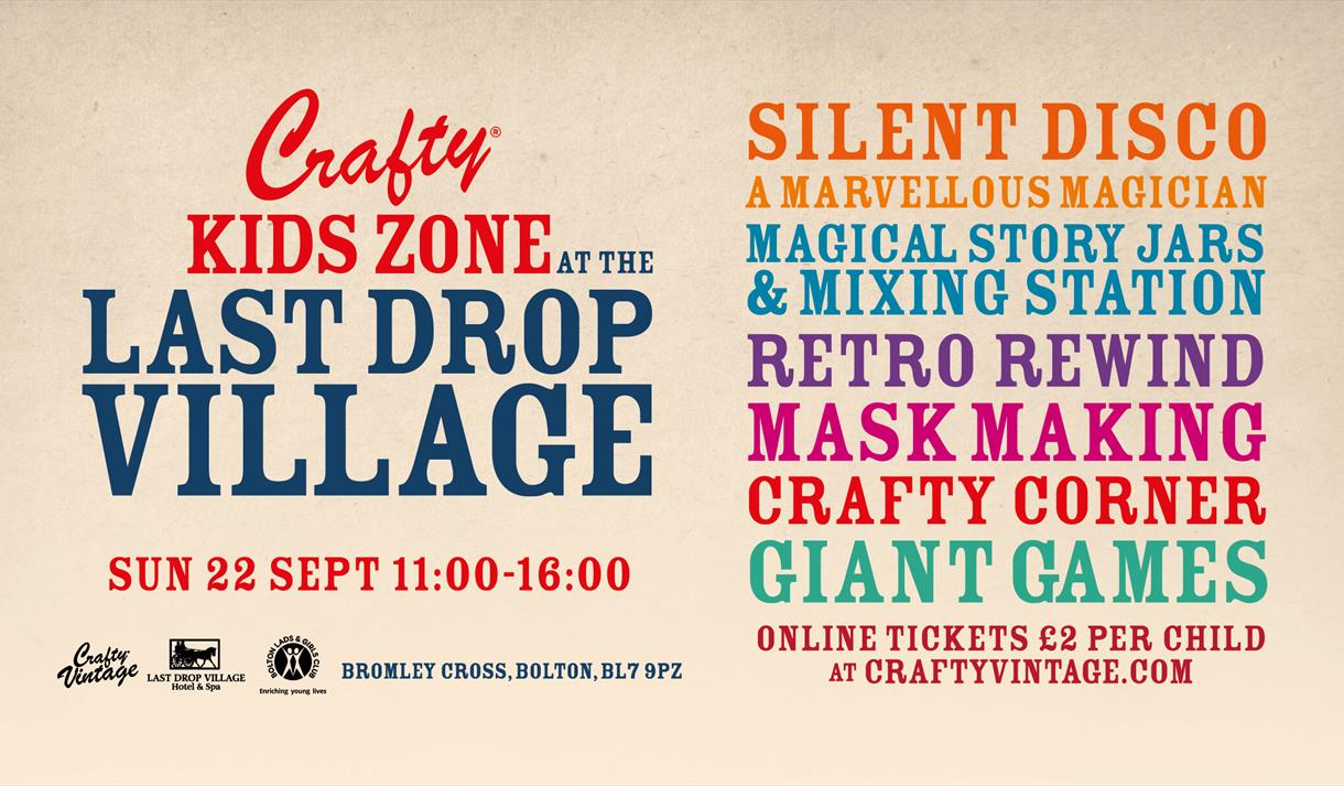 Crafty Kids Zone at The Last Drop Village