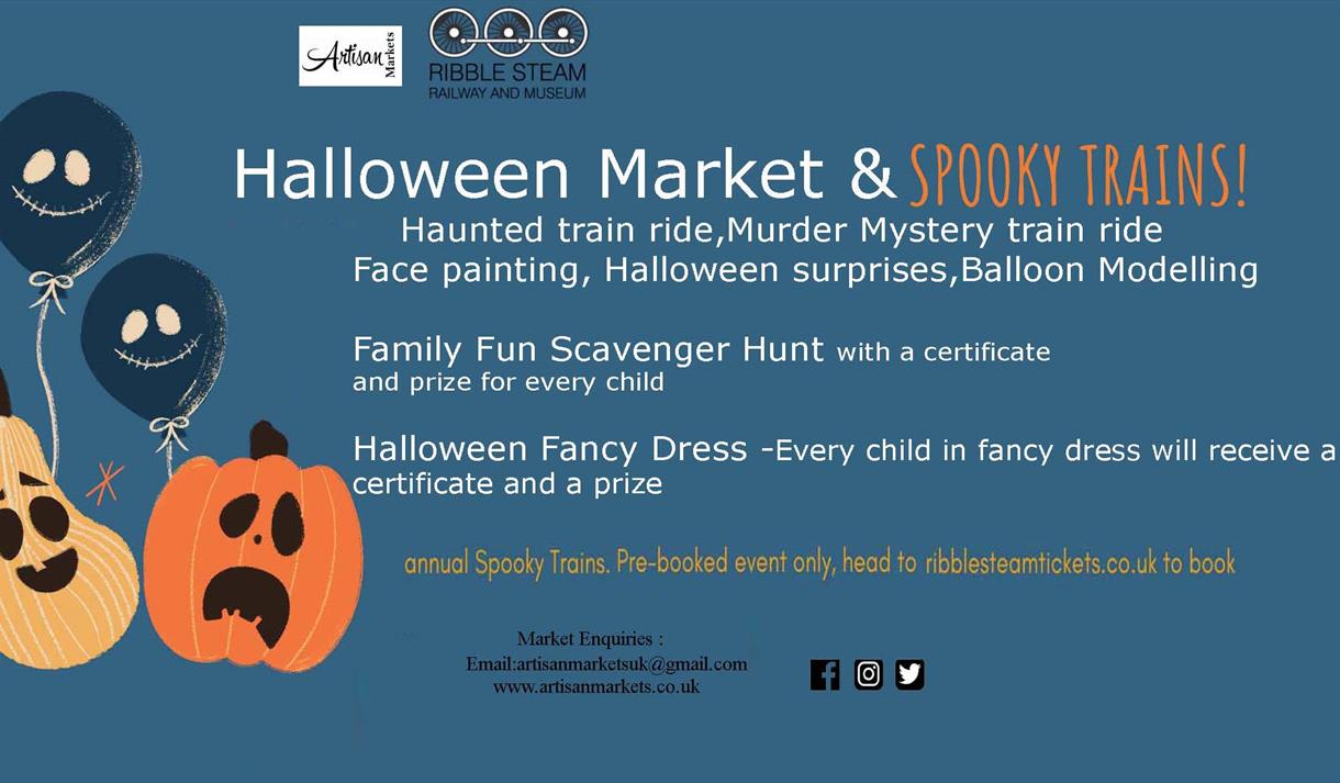Halloween Market & Spooky Trains