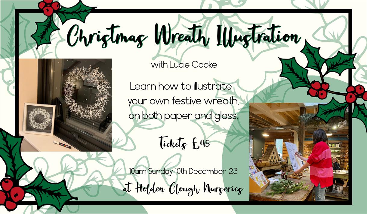 Christmas Wreath Illustration Workshop