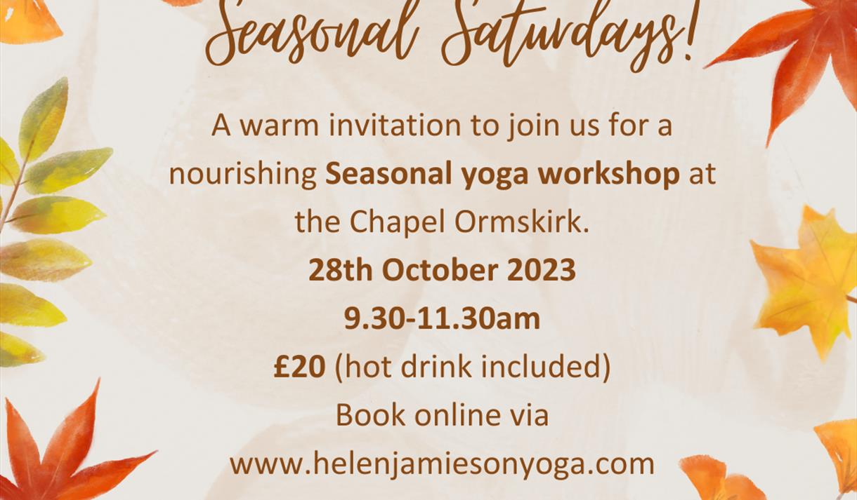 Seasonal Yoga Workshop