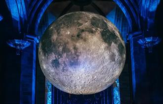 Museum of the Moon at Blackburn Cathedral