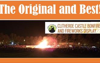 Clitheroe Castle Bonfire and Fireworks Display