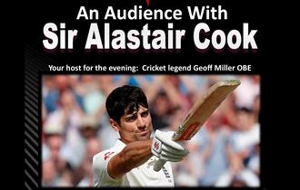 An Audience with cricketing legend Sir Alastair Cook