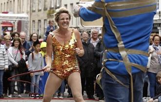 Festival Square at the Blackpool Comedy Festival