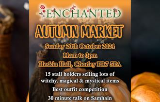 Enchanted Autumn Market at Heskin Hall