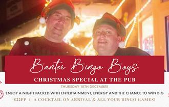 Banter Bingo Boys Christmas Special at Holland Hall