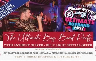The Ultimate Boy Band Party with Anthony Oliver at Holland Hall