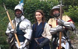 A Day of Knights with the Silver School of Arms at Clitheroe Castle