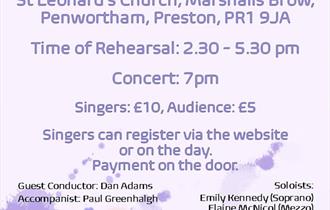 Preston Orpheus Choir - Come and Sing