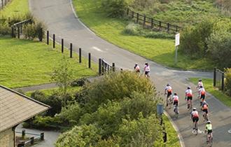 Preston Arean Bike Track at Uclan