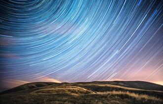 The dramatic sky above the Forest of Bowland.