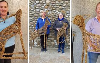 Willow Animal Sculpture Workshop with Pip Cottage