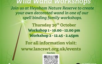 Wild Wand Workshop at Heysham Nature Reserve