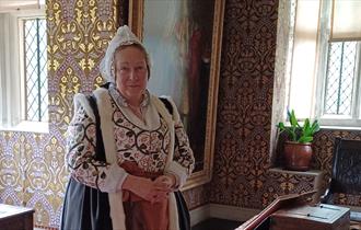 Getting dressed in the early 1600s: a talk exploring Jacobean clothes. at Gawthorpe Hall