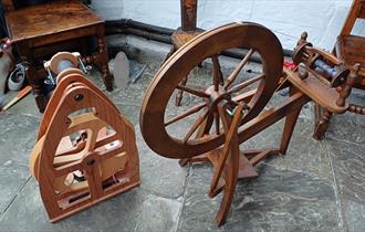 Discover hand spinning and weaving at Gawthorpe Hall