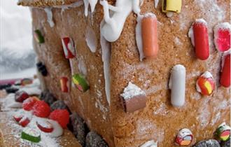 Christmas Eve Gingerbread House