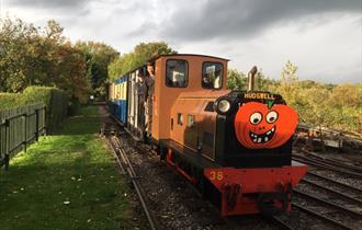 Pumpkin Sunday at West Lancashire Light Railway