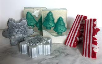Christmas Soaps Workshop at Holden Clough