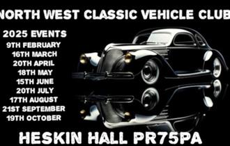 Monthly Classic Car Rally at Heskin Hall