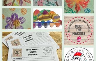 Meet The Makers & Creative Ewe: free kids crafting workshop