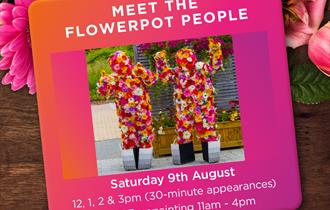 Meet the Flowerpot People with Face Painting
