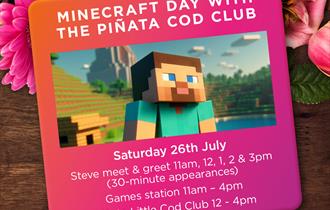Minecraft Day with the Piñata Cod Club