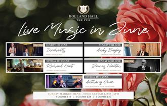 Live Music Sundays in June at The Pub at Holland Hall